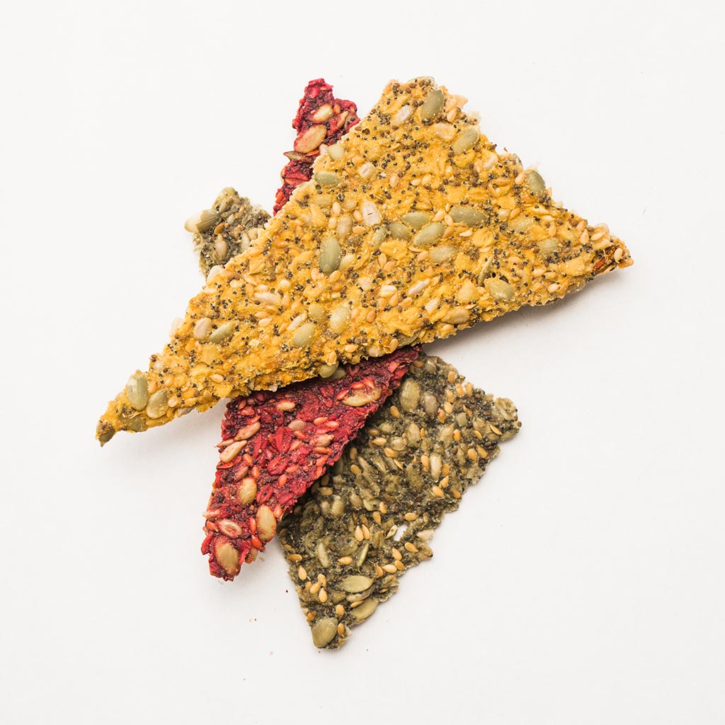 Rainbow Juice & Seed Crisps