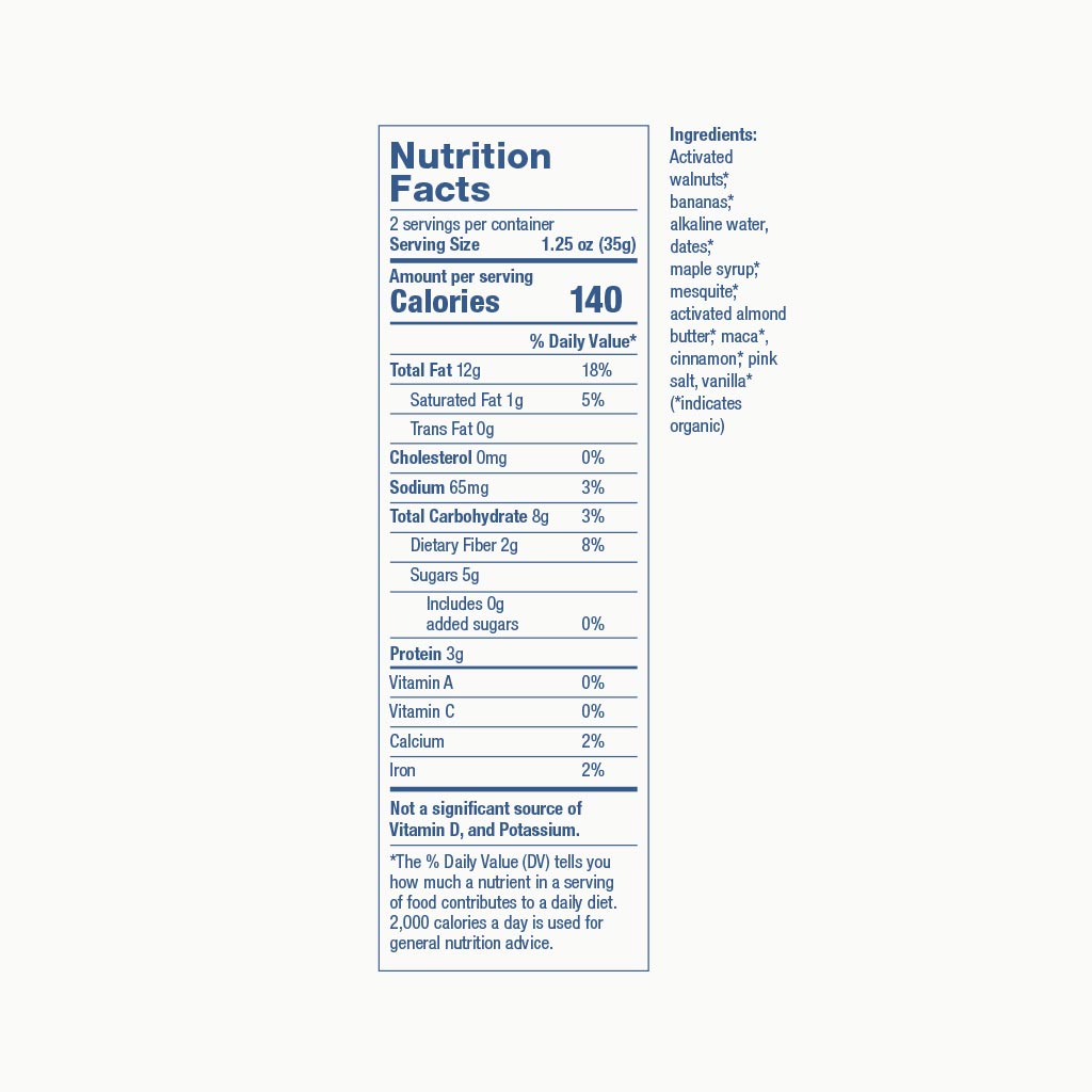 Activated Maca Mesquite Walnuts