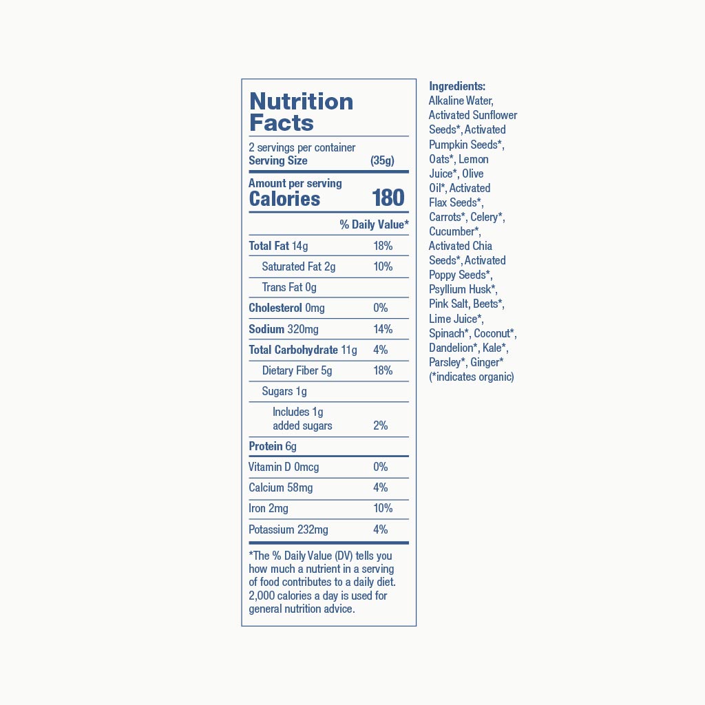 Rainbow Juice & Seed Crisps